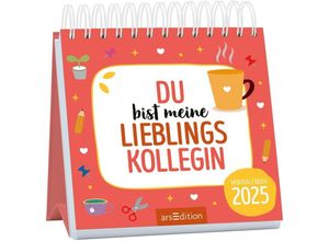 4014489132943 - Mini-Monatskalender Du bist meine Lieblingskollegin 2025