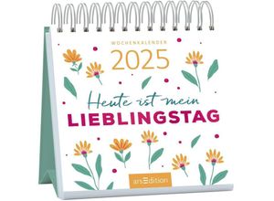 4014489133131 - Mini-Wochenkalender Heute ist mein Lieblingstag 2025