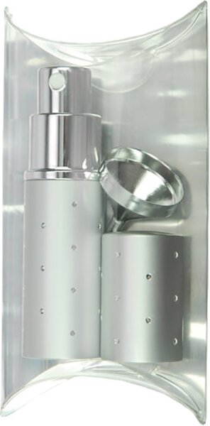 4014491460546 - Taschenzerstä uber silber fü r 10 ml + Trichter silber in Geschenkpackung