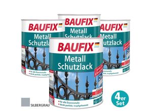 4014505034190 - Metall-Schutzlack Silbergrau 4er-Set