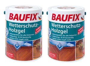 4014505035418 - BAUFIX Wetterschutz-Holzgel eiche hell 5 L 2-er Set