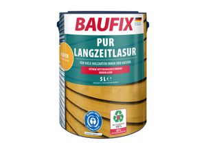 4014505042126 - BAUFIX PUR Langzeitlasur kiefer seidenglänzend 5 Liter Holzlasur