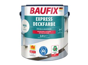 4014505042171 - BAUFIX 2in1 Express Deckfarbe weiß 25 L 2-er Set