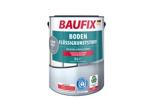 4014505044786 - BAUFIX Boden-Flüssigkunststoff silbergrau matt 5 Liter Beton- und Bodenfarbe