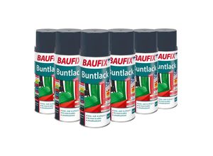 4014505062063 - BAUFIX Buntlack-Spray 6er-Set - Anthrazit