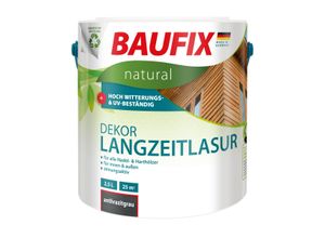 4014505081101 - BAUFIX natural Dekor-Langzeitlasur anthrazitgrau