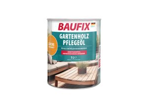 4014505083907 - BAUFIX Gartenholz-Pflegeöl lärche seidenmatt 1 Liter