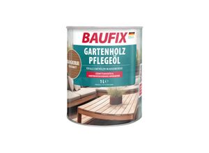 4014505083914 - BAUFIX Gartenholz-Pflegeöl bangkirai seidenmatt 1 Liter