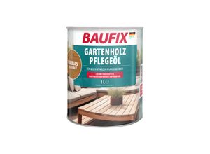 4014505083938 - BAUFIX Gartenholz-Pflegeöl farblos seidenmatt 1 Liter