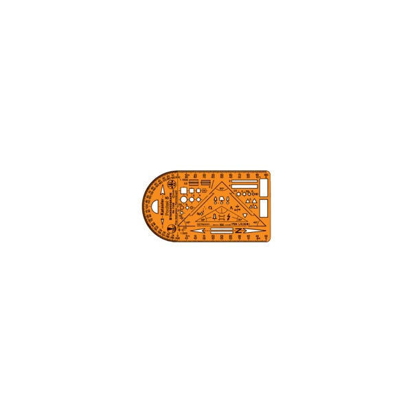 4014509009361 - Katasterschablone 7359 Planzeichnen II 40