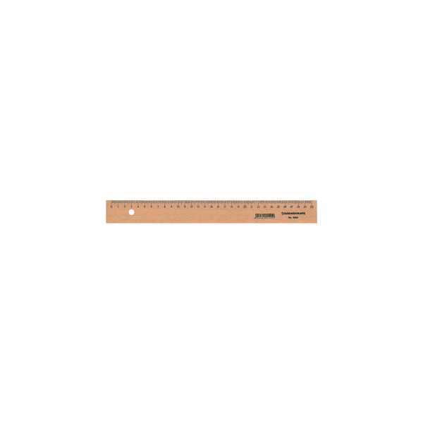 4014509011210 - Holz-Lineal 9063 braun 30cm