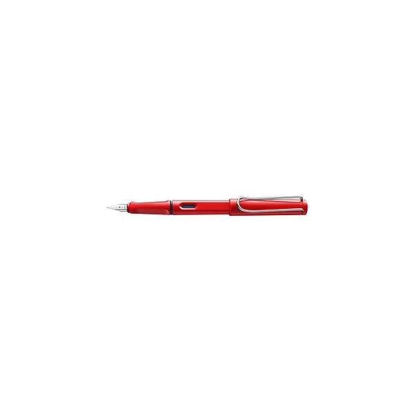 4014519052524 - LAMY Patronenfüller Füllhalter 016 Safari rt M (mittel) rot