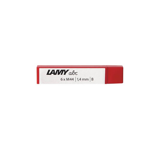 4014519196662 - LAMY M 44 Feinminen-Bleistiftminen schwarz B 14 mm 6 St