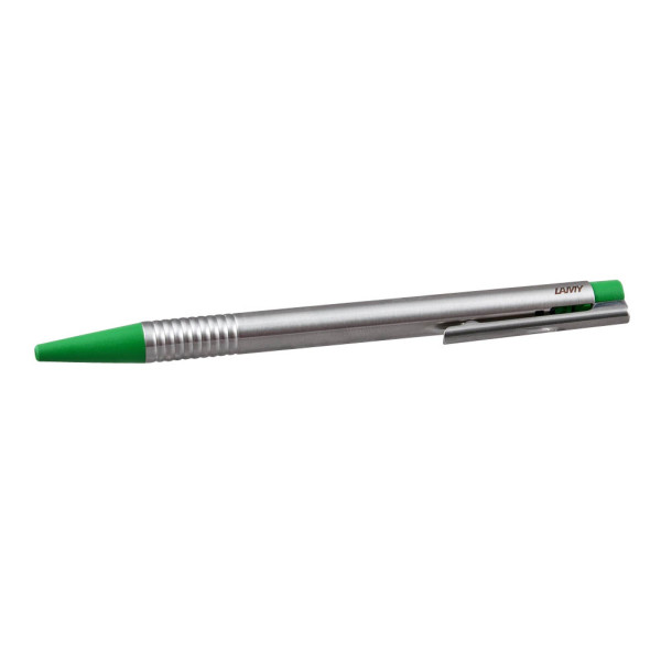 4014519631644 - LAMY Kugelschreiber logo silber Schreibfarbe grün 1 St