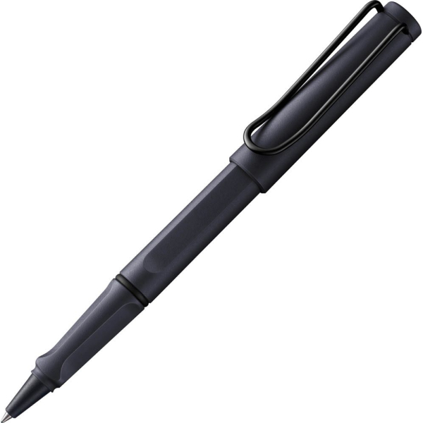 4014519764595 - safari Tintenroller steel black Schreibfarbe blau 4014519764595 Lamy