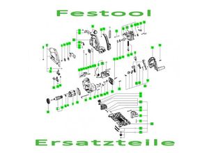 4014549015483 - Kabel ap 55 e DIN-H05RN-F grün Ersatzteil (457410) - Festool