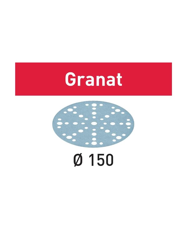 4014549297360 - Schleifscheiben stf D150 48 P150 gr 100 Stk 575165 Granat Schleifmittel - Festool
