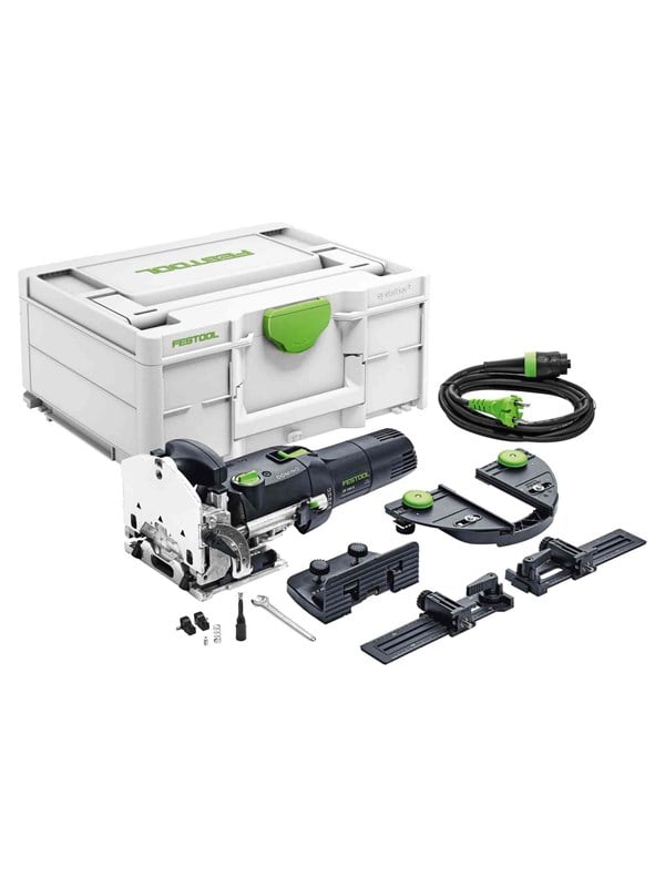 4014549356562 - Festool - Dübelfräse domino df 500 Q-Set 576420 Fräser D5 Sys3 Set Anschlagsystem