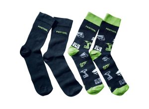 4014549405178 - Festool Socken 2er Set 80% Baumwolle Ökotex Größe 37 41 SOCK-FT1-S 577314