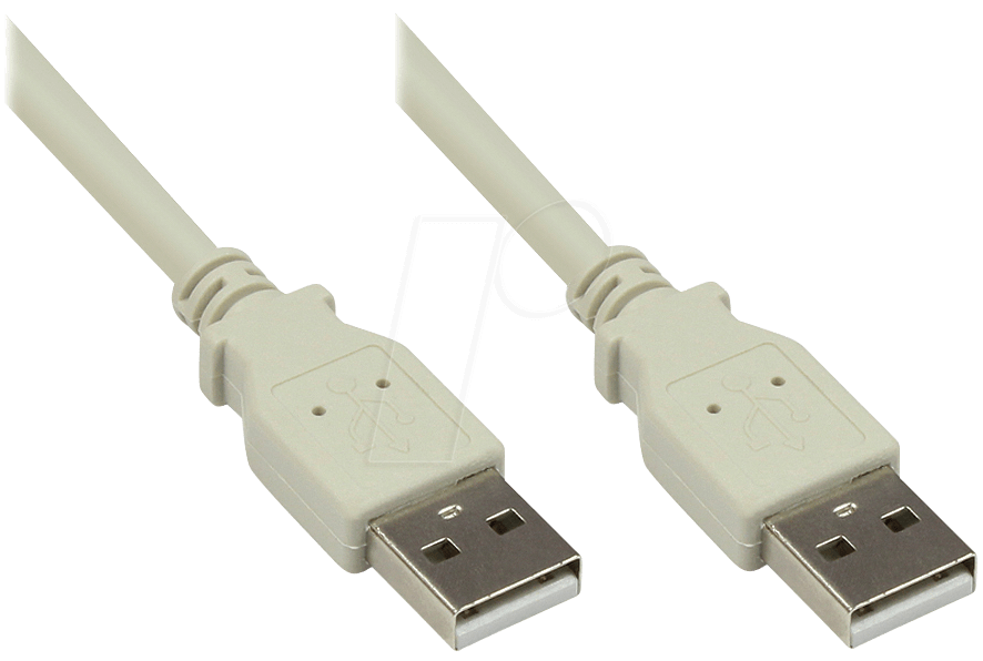 4014619043583 - GC 2212-AA2 - USB 20 Kabel A Stecker auf A Stecker grau 18 m