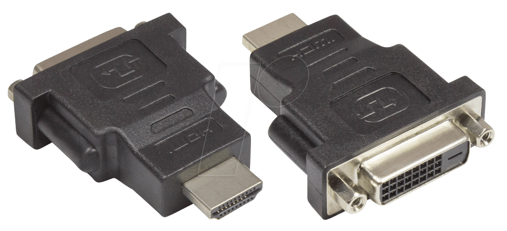 4014619044375 - GC DVI-HDMI - Adapter DVI Buchse an HDMI Stecker