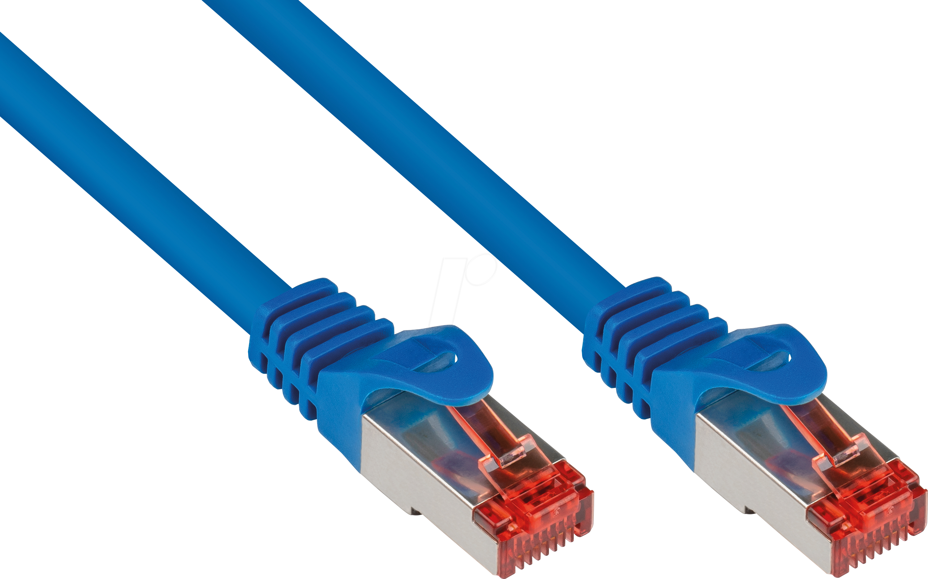 4014619045136 - RNS® Patchkabel mit Rastnasenschutz Cat 6 S FTP PiMF PVC 250MHz blau 05m (8060-005B) (8060-005B)