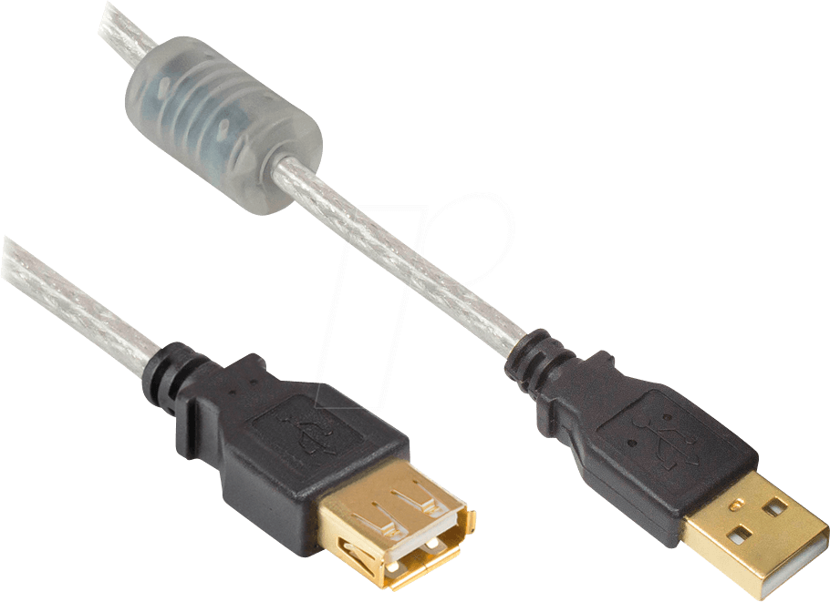 4014619175833 - GC 2511-2TQ - USB 20 Verlängerung A Stecker auf A Buchse 2 m