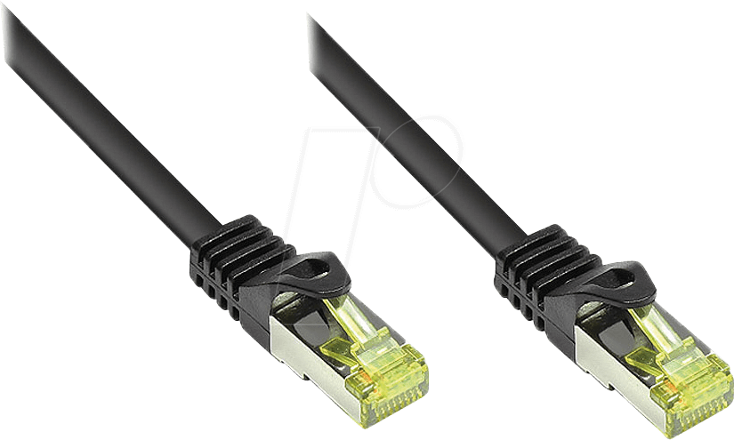 4014619324019 - Patch Netzwerkkabel Cat 7 s ftp schwarz 1m (8070R-010S) - Good Connections 4014619324019 - Patch Netzwerkkabel Cat 7 s ftp schwarz 1m (8070R-010S) - Good Connections
