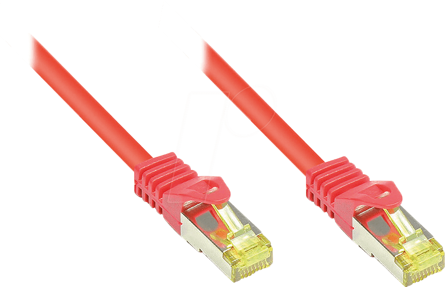 4014619324347 - GC 8070R-300R - Patchkabel - Cat7 Rohkabel rot 30 m