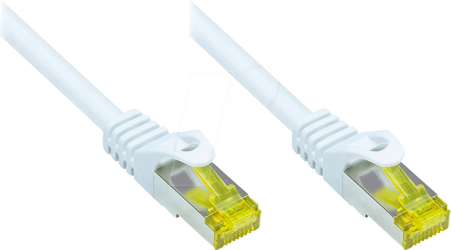 4014619324576 - Good Connections RNS patch cable - 25 cm - white - Weiß - 025 meter