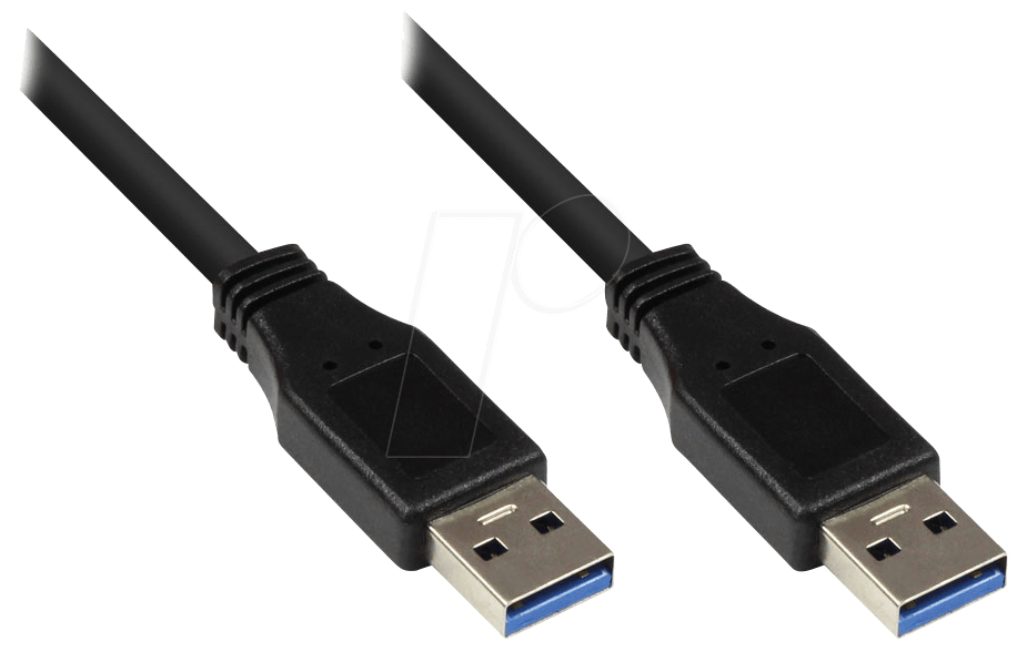 4014619383955 - GC 2712-S01 - USB 30 Kabel A Stecker auf A Stecker 1 m