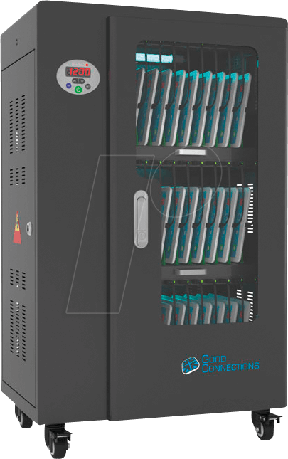4014619460168 - GC Tablet-Ladewagen für bis zu 30 Geräte UV-Desinfektion Smart Control schwarz