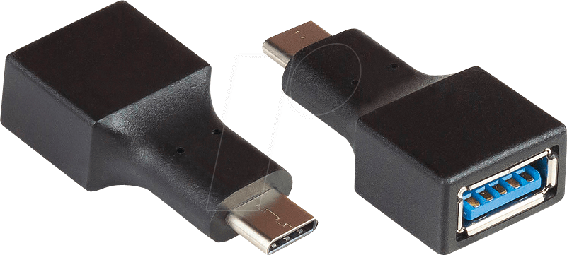 4014619460694 - USB 30 Adapter Good Connections USB-C an USB-A Buchse bis 5 Gbit s PVC schwarz