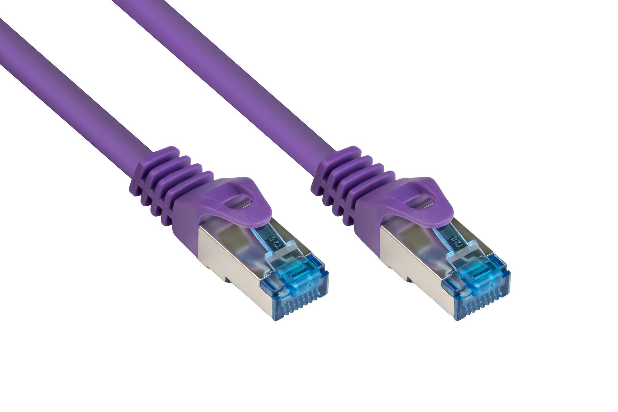 4014619548576 - Cat6A Patchkabel S FTP HF violett 3m