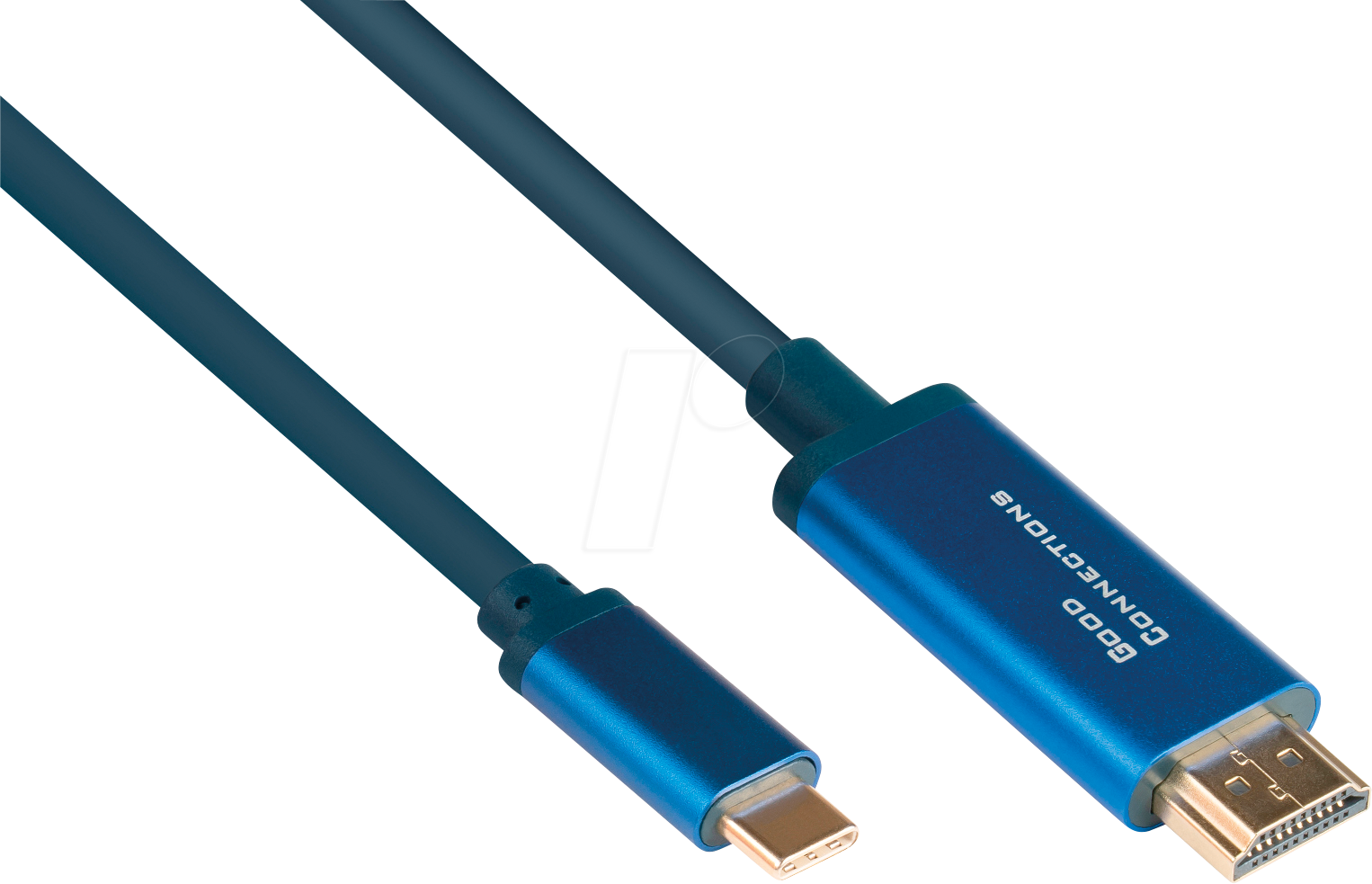 4014619554645 - Adapterkabel Smartflex usb-c zu hdmi 20b 4K uhd 60Hz 1m blau (4520-CSF010B) - Good Connections