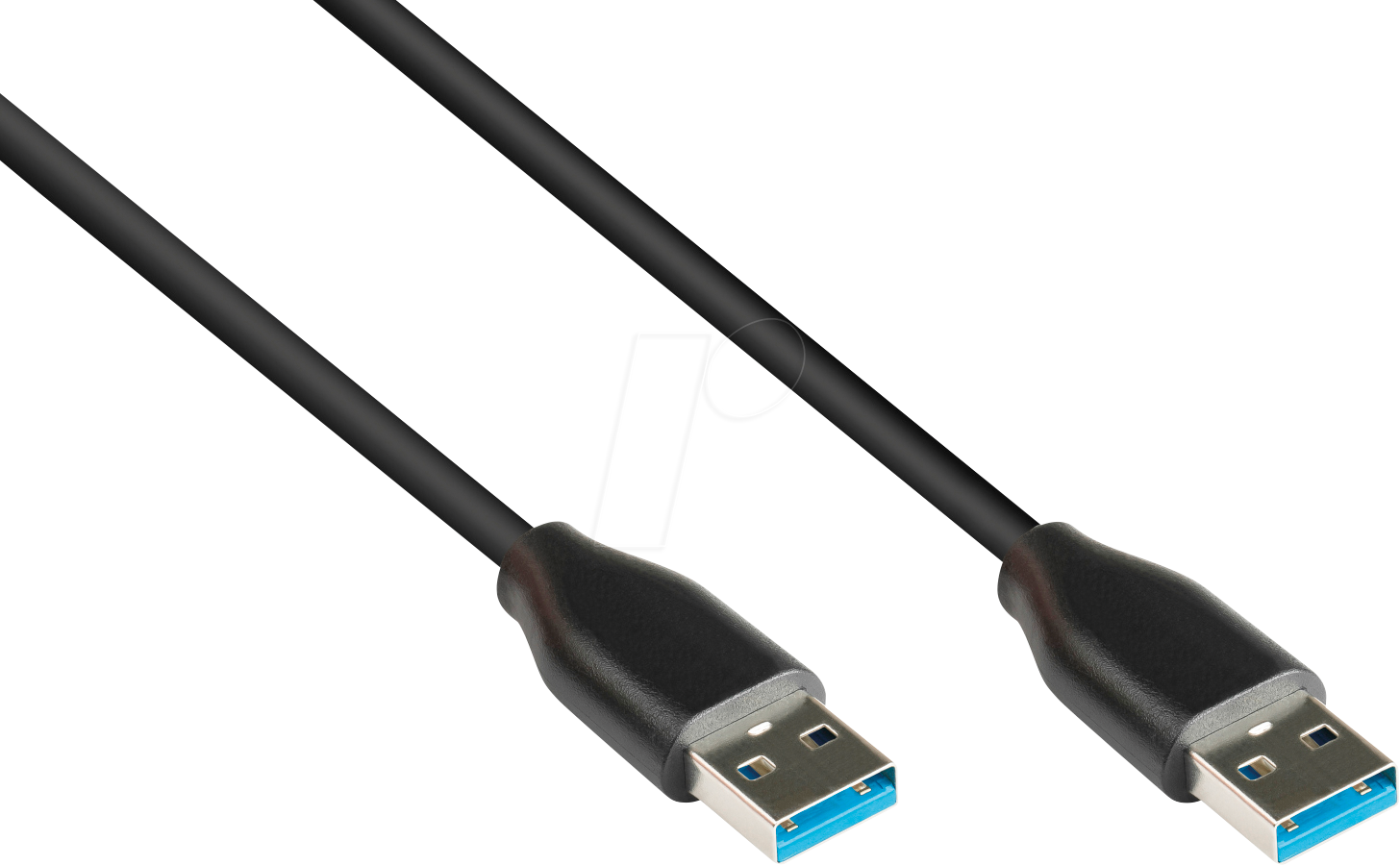 4014619554683 - GC 2831-AA005S - USB 31 Kabel A Stecker auf A Stecker schwarz 05 m