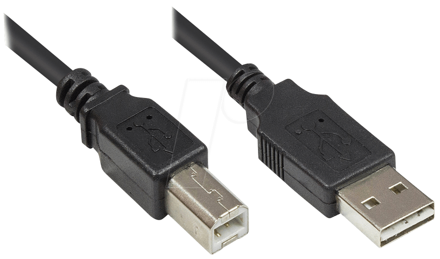 4014619576753 - GC 2510-EU05 - USB 20 Kabel EASY A Stecker auf B Stecker 5 m