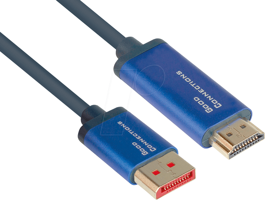 4014619709113 - GC 4860-SF050B - DP 14 auf HDMI 20 A Stecker4K@60Hz 5 m blau