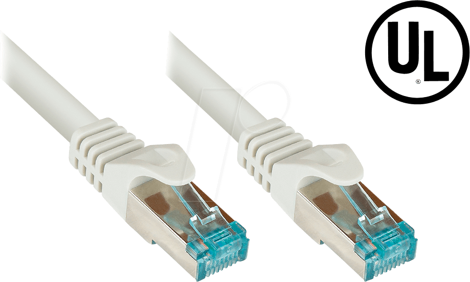 4014619727674 - GC 8064-H010 - Patchkabel Cat6A S FTP mit Prüfprotokoll 1 m grau