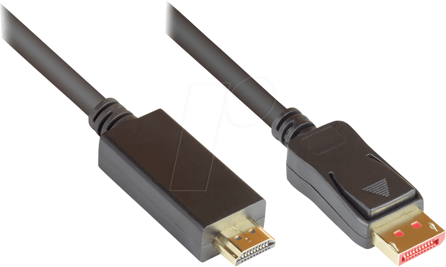 4014619737604 - Gc DP14-HDMI1 - DisplayPort 14 auf hdmi 20 a Stecker 1 m schwarz (DP14-HDMI1) - Good Connections