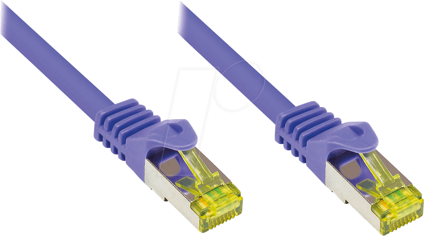 4014619774128 - GC 8070R-075V - Patchkabel - Rohkabel Cat7 violett 75m