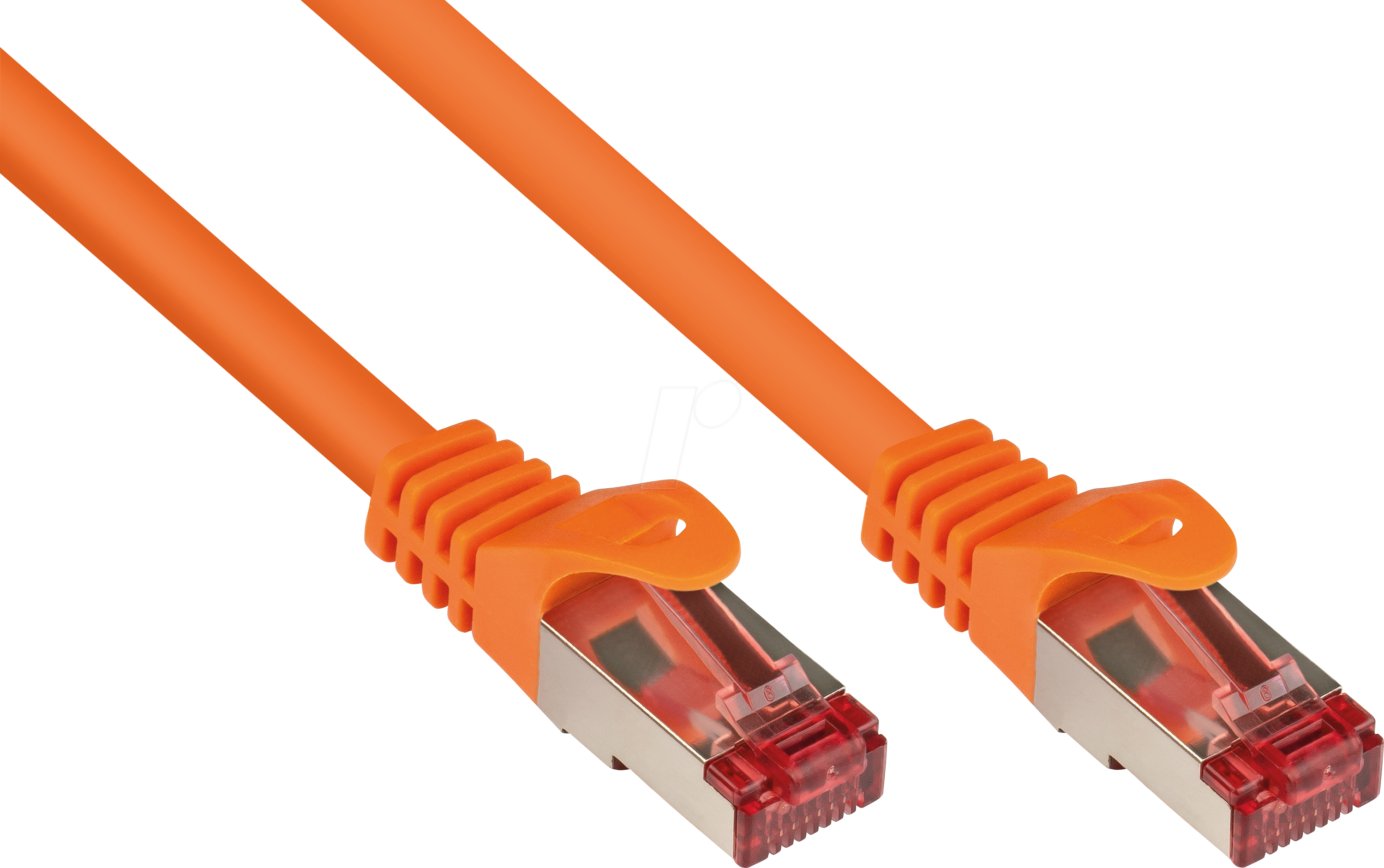 4014619825462 - GC 8060-400O - Patchkabel Cat6 S FTP PiMF 250 MHz orange 40m