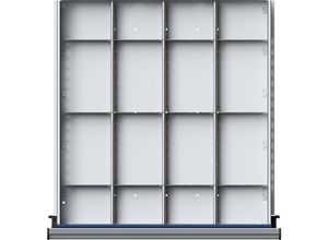 4014641061531 - Trennblech für Schubladen-BxT 500 x 540 mm ¼-Teilung für Schubladenhöhe 60 mm ANKE