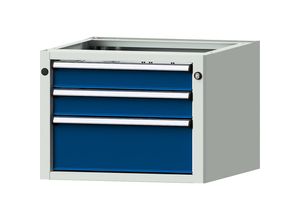 4014641086572 - Unterbauschrank für elektrisch höhenverstellbare Arbeitstische LIFT BxT 570 x 615 mm Höhe 420 mm 3 Schubladen (90 180 mm hoch) ANKE 4014641086572 - Unterbauschrank für elektrisch höhenverstellbare Arbeitstische LIFT BxT 570 x 615 mm Höhe 420 mm 3 Schubladen (90 180 mm hoch) ANKE