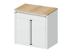 4014641169190 - Schrank für Material- und Werkzeugausgabetheke 1 Schublade 2 Türen 1 Fachboden grau ANKE 4014641169190 - Schrank für Material- und Werkzeugausgabetheke 1 Schublade 2 Türen 1 Fachboden grau ANKE