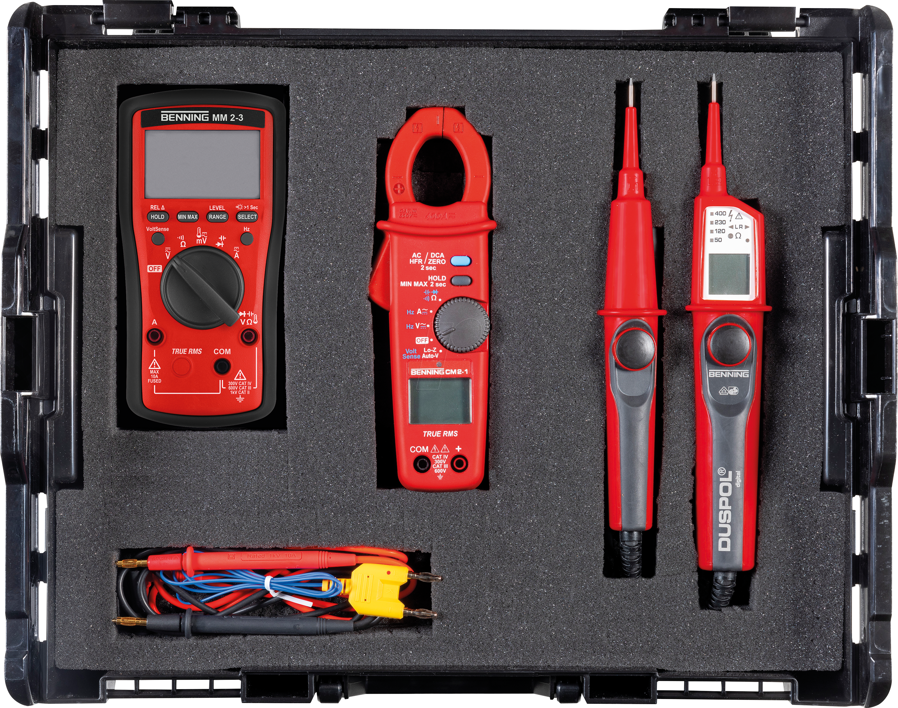 4014651367708 - Benning 10236770 Messgeräte-Box Elektromeister