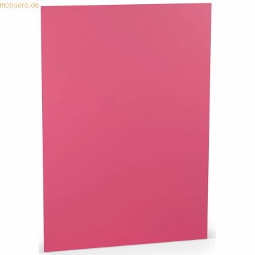 4014969290767 - 10 x Briefpapier A4 100g qm VE=10 Blatt Fuchsia