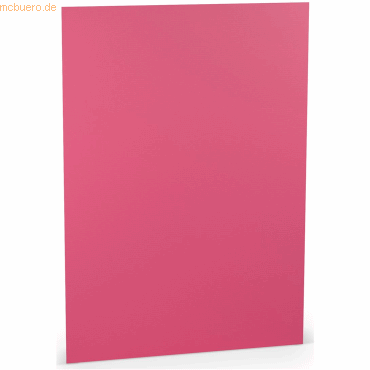 4014969290972 - 10 x Briefpapier A4 160g qm VE=10 Blatt Fuchsia