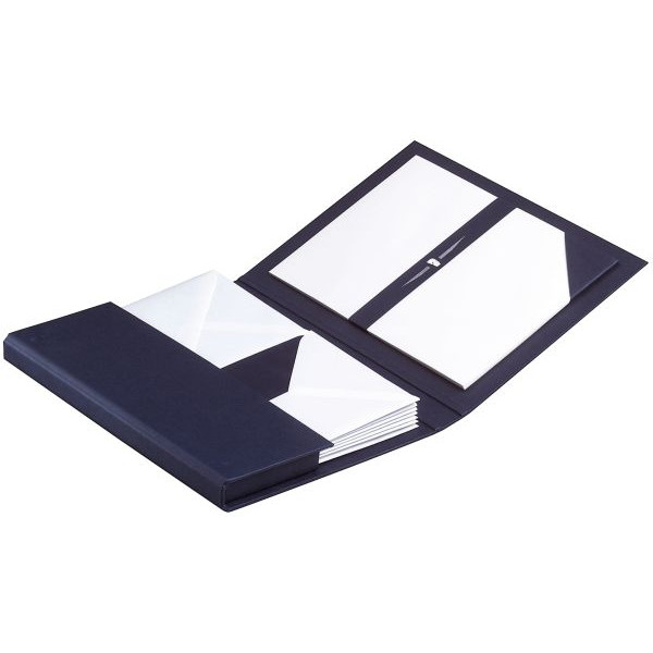 4014969496558 - PaperRoyal 1026831009 Briefmappe A5 C6 blau 4014969496558 Rössler