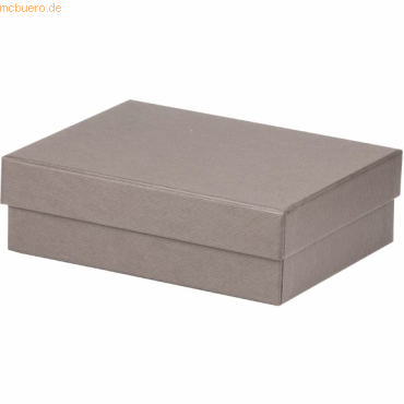 4014970384059 - 3 x Geschenkverpackung Boxline 140x190x60mm Taupe